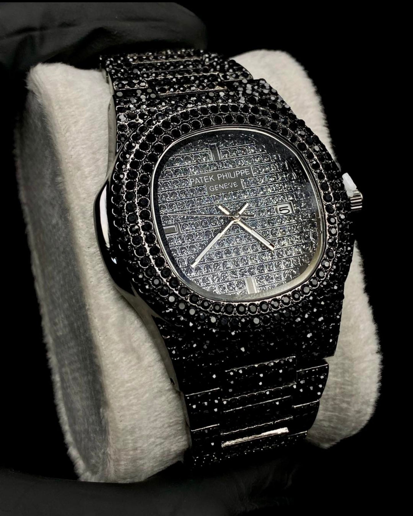 Daimond Black Watch For Men